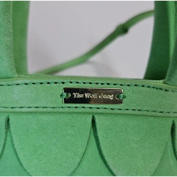 NWT Women's Soft Suede Leather Urmi‎ Bag by The Wolf Gang - Picture 14 of 14